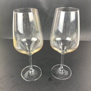 2 Schott Zwiezel 9.5" wine glasses